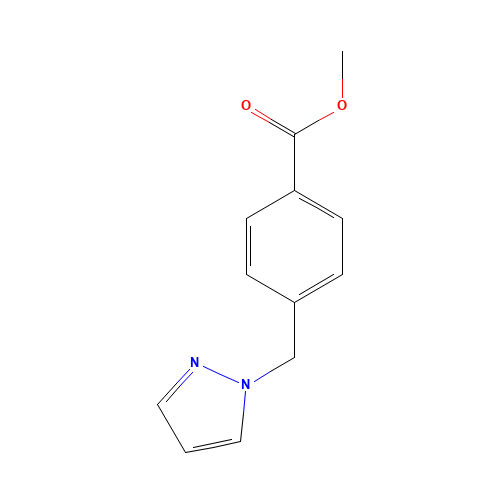 methyl 4-(pyrazol-1-ylmethyl)benzoate (CAS: 397328-86-8) - Related Chemical Product