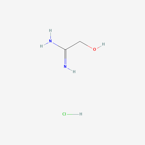 2-hydroxyethanimidamide;hydrochloride (CAS: 54198-71-9) - Chemical Structure and Molecular Formula 