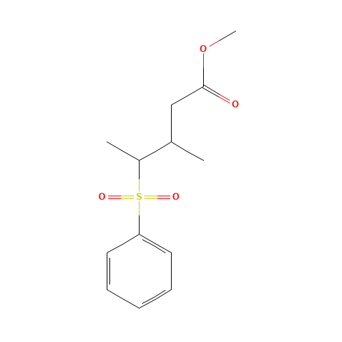 methyl 4-(benzenesulfonyl)-3-methylpentanoate (CAS: 1373209-58-5) - Related Chemical Product