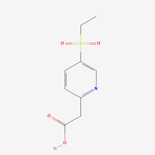 2-(5-ethylsulfonylpyridin-2-yl)acetic acid (CAS: 1426805-78-8) - Related Chemical Product