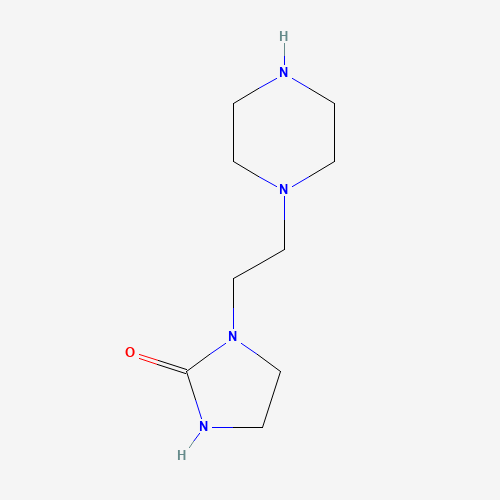 1-(2-piperazin-1-ylethyl)imidazolidin-2-one (CAS: 104087-61-8) - Related Chemical Product