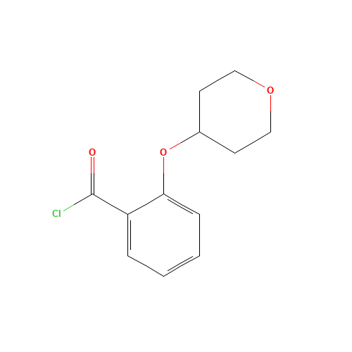 2-(oxan-4-yloxy)benzoyl chloride (CAS: 906352-68-9) - Related Chemical Product