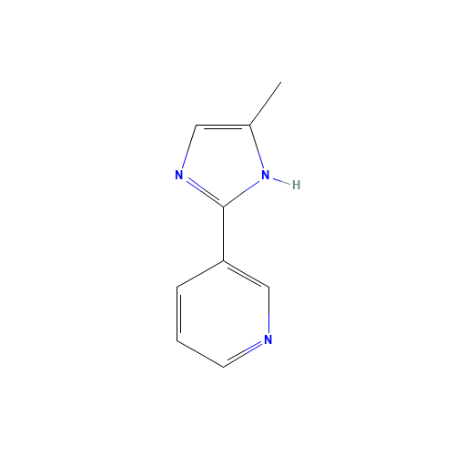 3-(5-methyl-1H-imidazol-2-yl)pyridine (CAS: 63411-74-5) - Related Chemical Product