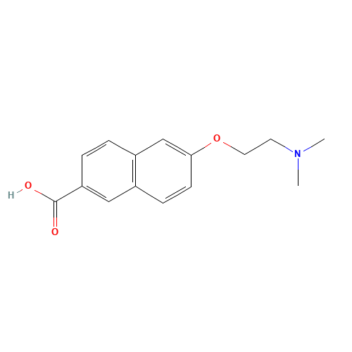 6-[2-(dimethylamino)ethoxy]naphthalene-2-carboxylic acid (CAS: 210304-63-5) - Related Chemical Product