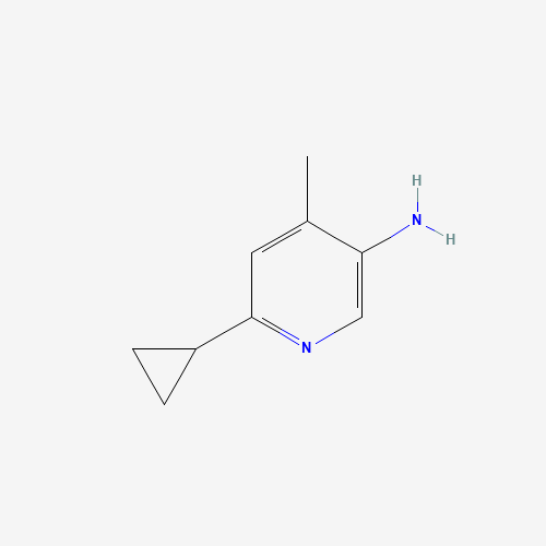 6-cyclopropyl-4-methylpyridin-3-amine (CAS: 1386457-78-8) - Related Chemical Product