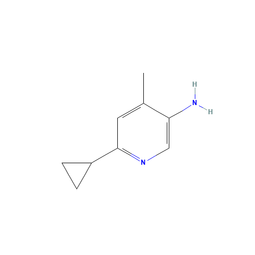 6-cyclopropyl-4-methylpyridin-3-amine (CAS: 1386457-78-8) - Related Chemical Product