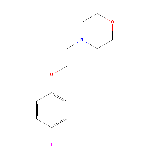 4-[2-(4-iodophenoxy)ethyl]morpholine (CAS: 103808-71-5) - Related Chemical Product