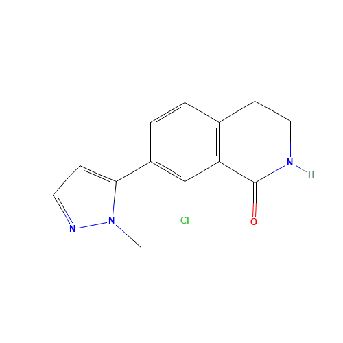 8-chloro-7-(2-methylpyrazol-3-yl)-3,4-dihydro-2H-isoquinolin-1-one (CAS: 1616289-43-0) - Related Chemical Product
