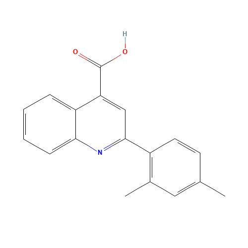 2-(2,4-dimethylphenyl)quinoline-4-carboxylic acid (CAS: 5466-33-1) - Related Chemical Product