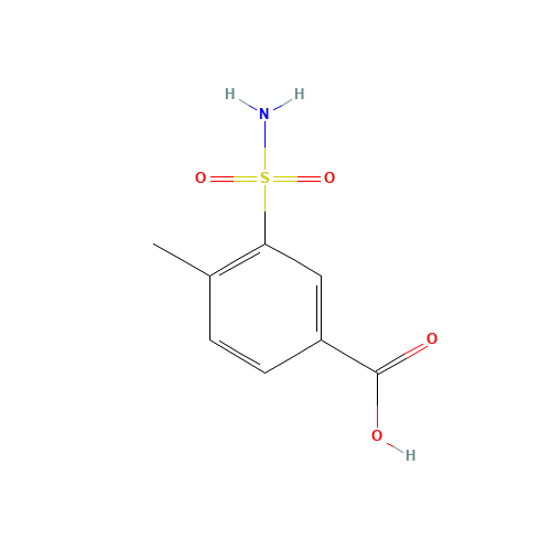 4-methyl-3-sulfamoylbenzoic acid (CAS: 20532-05-2) - Related Chemical Product