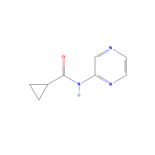 N-pyrazin-2-ylcyclopropanecarboxamide (CAS: 681250-02-2) - Related Chemical Product