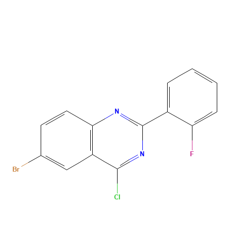 6-bromo-4-chloro-2-(2-fluorophenyl)quinazoline (CAS: 760947-12-4) - Related Chemical Product