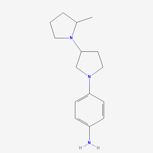4-[3-(2-methylpyrrolidin-1-yl)pyrrolidin-1-yl]aniline (CAS: 1239012-89-5) - Related Chemical Product