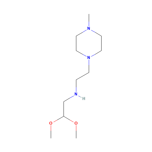 2,2-dimethoxy-N-[2-(4-methylpiperazin-1-yl)ethyl]ethanamine (CAS: 1300115-72-3) - Related Chemical Product