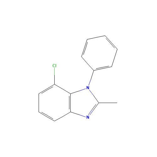 7-chloro-2-methyl-1-phenylbenzimidazole (CAS: 35873-86-0) - Related Chemical Product