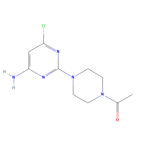 1-[4-(4-amino-6-chloropyrimidin-2-yl)piperazin-1-yl]ethanone (CAS: 111009-94-0) - Related Chemical Product