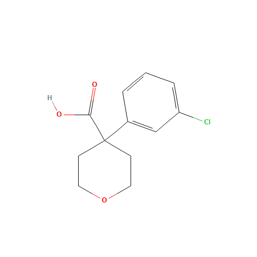 4-(3-chlorophenyl)oxane-4-carboxylic acid (CAS: 473706-23-9) - Related Chemical Product