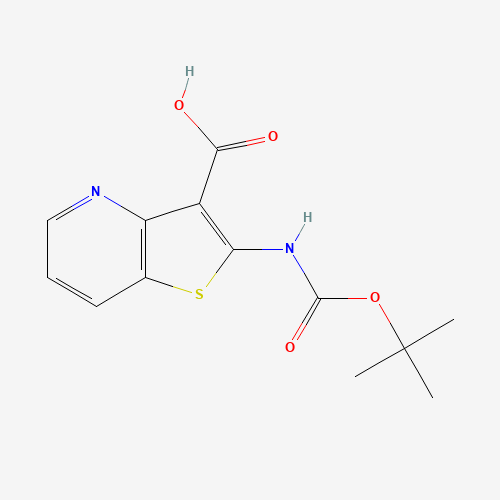 2-[(2-methylpropan-2-yl)oxycarbonylamino]thieno[3,2-b]pyridine-3-carboxylic acid (CAS: 1257420-62-4) - Related Chemical Product