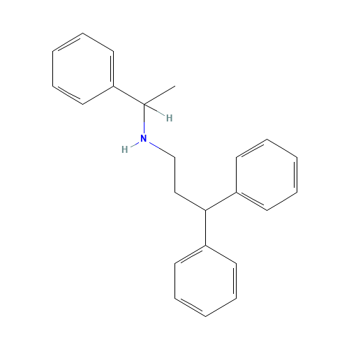 3,3-diphenyl-N-(1-phenylethyl)propan-1-amine (CAS: 13042-18-7) - Related Chemical Product