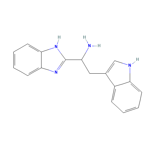 1-(1H-benzimidazol-2-yl)-2-(1H-indol-3-yl)ethanamine (CAS: 108787-15-1) - Related Chemical Product