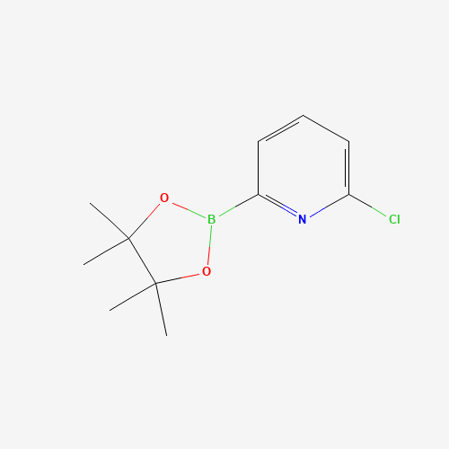 2-chloro-6-(4,4,5,5-tetramethyl-1,3,2-dioxaborolan-2-yl)pyridine (CAS: 652148-92-0) - Related Chemical Product