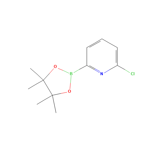 2-chloro-6-(4,4,5,5-tetramethyl-1,3,2-dioxaborolan-2-yl)pyridine (CAS: 652148-92-0) - Related Chemical Product