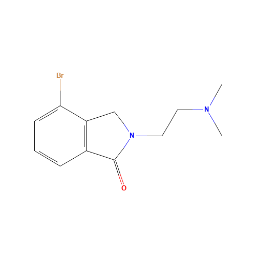 4-bromo-2-[2-(dimethylamino)ethyl]-3H-isoindol-1-one (CAS: 1374105-87-9) - Related Chemical Product