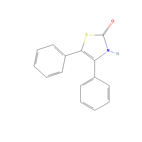 4,5-diphenyl-3H-1,3-thiazol-2-one (CAS: 6339-99-7) - Related Chemical Product