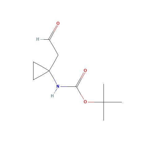 tert-butyl N-[1-(2-oxoethyl)cyclopropyl]carbamate (CAS: 497861-78-6) - Related Chemical Product