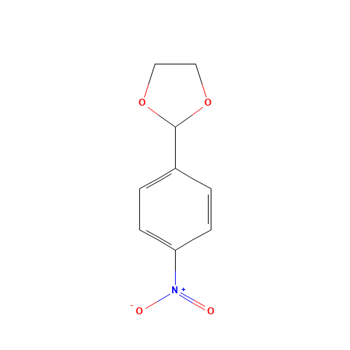 2-(4-nitrophenyl)-1,3-dioxolane (CAS: 2403-53-4) - Related Chemical Product