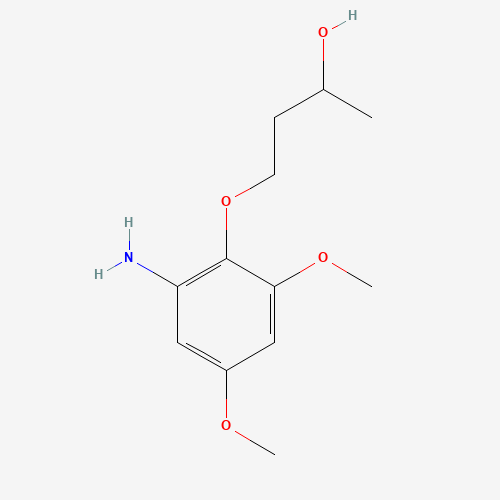 4-(2-amino-4,6-dimethoxyphenoxy)butan-2-ol (CAS: 1307231-95-3) - Related Chemical Product