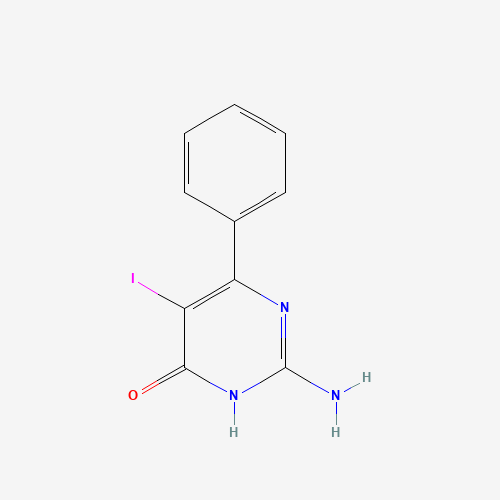 2-amino-5-iodo-6-phenyl-1H-pyrimidin-4-one (CAS: 72943-43-2) - Related Chemical Product