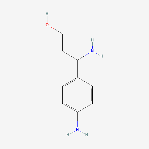 3-amino-3-(4-aminophenyl)propan-1-ol (CAS: 886364-12-1) - Related Chemical Product