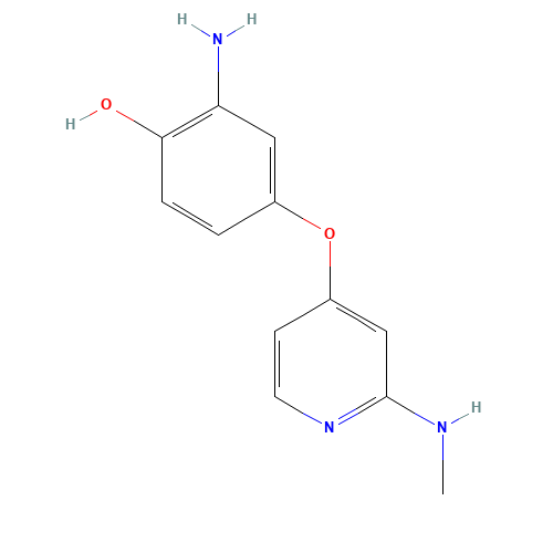 2-amino-4-[2-(methylamino)pyridin-4-yl]oxyphenol (CAS: 769961-46-8) - Related Chemical Product