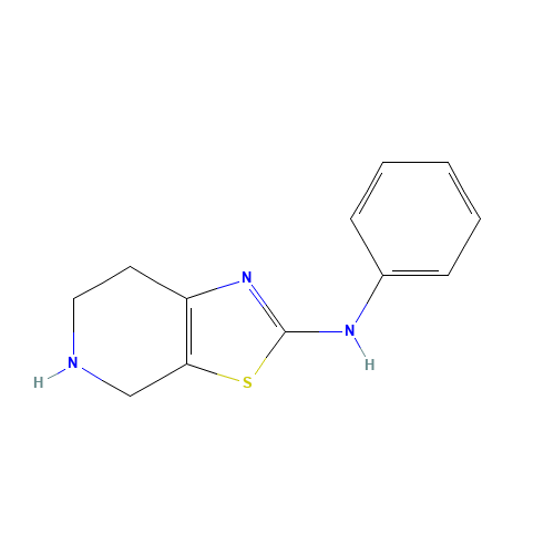 N-phenyl-4,5,6,7-tetrahydro-[1,3]thiazolo[5,4-c]pyridin-2-amine (CAS: 124458-18-0) - Related Chemical Product