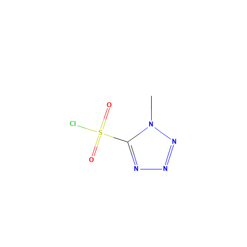 1-methyltetrazole-5-sulfonyl chloride (CAS: 87469-12-3) - Related Chemical Product