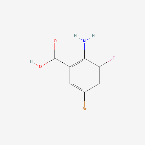 2-amino-5-bromo-3-fluorobenzoic acid (CAS: 874784-14-2) - Related Chemical Product