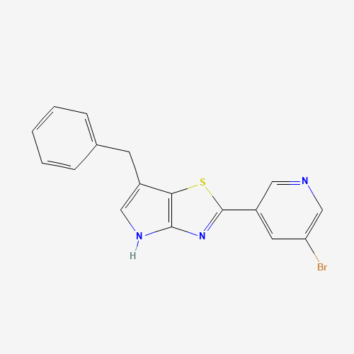 6-benzyl-2-(5-bromopyridin-3-yl)-4H-pyrrolo[2,3-d][1,3]thiazole (CAS: 1312363-68-0) - Related Chemical Product