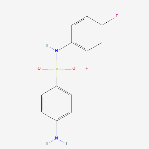 4-amino-N-(2,4-difluorophenyl)benzenesulfonamide (CAS: 1717-36-8) - Related Chemical Product