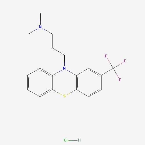 N,N-dimethyl-3-[2-(trifluoromethyl)phenothiazin-10-yl]propan-1-amine;hydrochloride (CAS: 1098-60-8) - Related Chemical Product