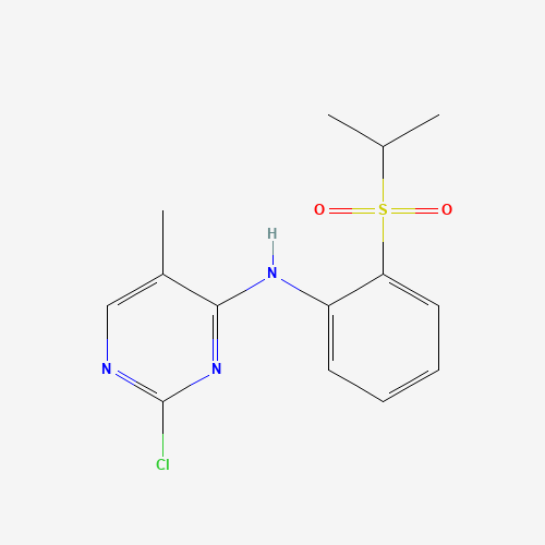 2-chloro-5-methyl-N-(2-propan-2-ylsulfonylphenyl)pyrimidin-4-amine (CAS: 1032903-48-2) - Related Chemical Product