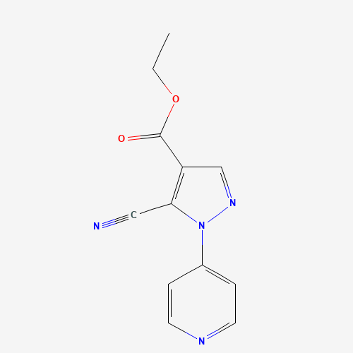ethyl 5-cyano-1-pyridin-4-ylpyrazole-4-carboxylate (CAS: 98476-15-4) - Related Chemical Product