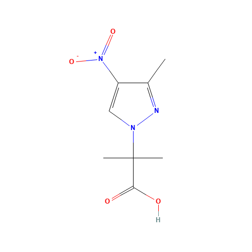 2-methyl-2-(3-methyl-4-nitropyrazol-1-yl)propanoic acid (CAS: 1006435-72-8) - Related Chemical Product