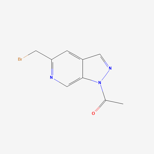 1-[5-(bromomethyl)pyrazolo[3,4-c]pyridin-1-yl]ethanone (CAS: 1434283-63-2) - Related Chemical Product