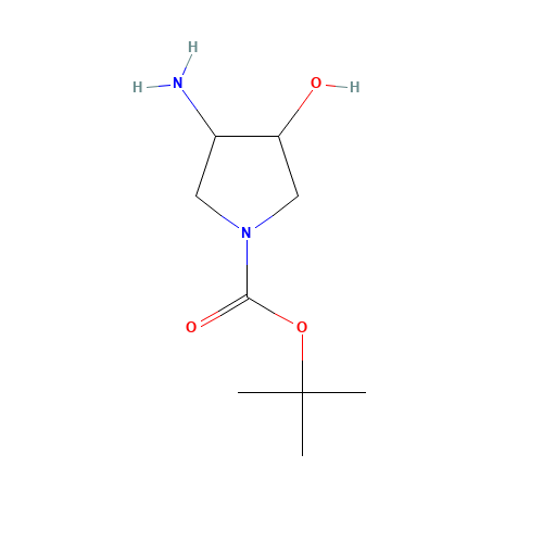 tert-butyl 3-amino-4-hydroxypyrrolidine-1-carboxylate (CAS: 190141-99-2) - Related Chemical Product