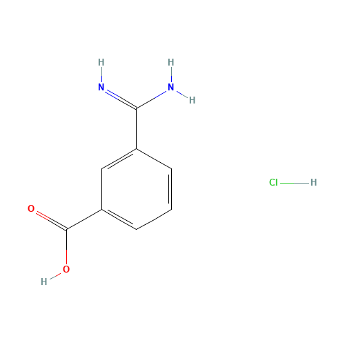 3-carbamimidoylbenzoic acid;hydrochloride (CAS: 42823-63-2) - Related Chemical Product