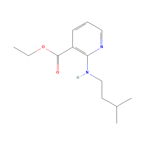 ethyl 2-(3-methylbutylamino)pyridine-3-carboxylate (CAS: 691360-28-8) - Related Chemical Product