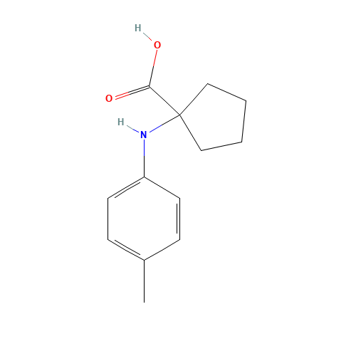 1-(4-methylanilino)cyclopentane-1-carboxylic acid (CAS: 861317-20-6) - Related Chemical Product