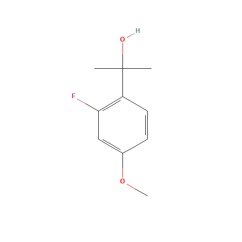 2-(2-fluoro-4-methoxyphenyl)propan-2-ol (CAS: 96826-25-4) - Related Chemical Product