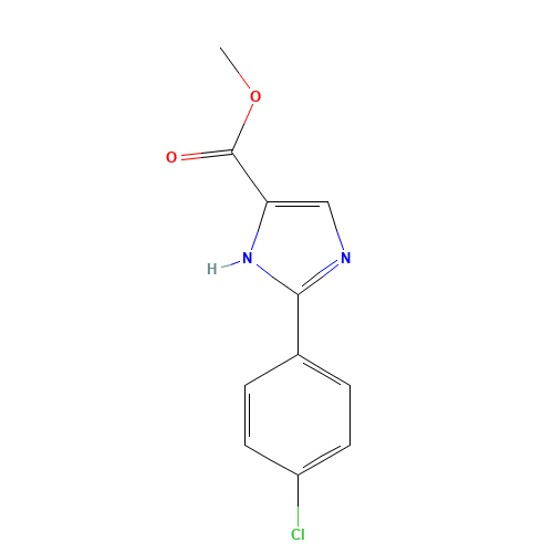 methyl 2-(4-chlorophenyl)-1H-imidazole-5-carboxylate (CAS: 32683-01-5) - Related Chemical Product